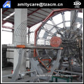 Reinforced cage welding machine for concrete pipe